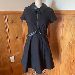 Killstar medium black harness dress
